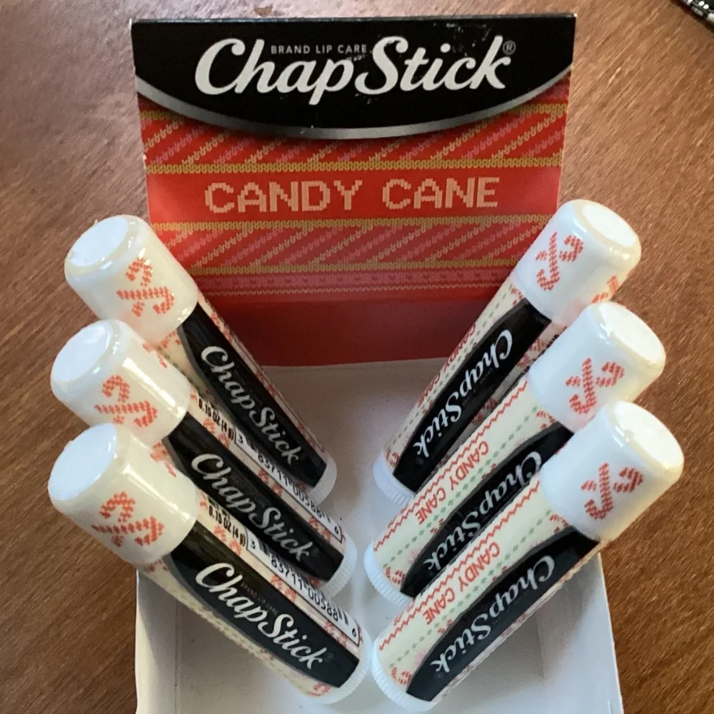 Chapstick candy cane